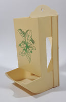 Vintage Flower Design Plastic Match Holder Dispenser