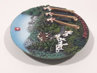 Switzerland 2 1/4" 3D Resin Fridge Magnet