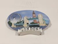 London 2 1/4" x 3" 3D Resin Fridge Magnet