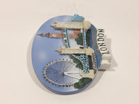 London 2 1/4" x 3" 3D Resin Fridge Magnet