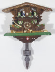 Switzerland Swiss Bavarian Cuckoo Clock Shaped 2 1/4" x 4" 3D Resin Fridge Magnet