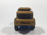 2019 Hot Wheels Super Rigs Bank Roller Semi Truck and Trailer Gold Brown Die Cast Toy Car Vehicle