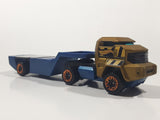 2019 Hot Wheels Super Rigs Bank Roller Semi Truck and Trailer Gold Brown Die Cast Toy Car Vehicle