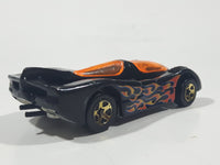 2008 Hot Wheels Trick Tracks Power Pistons Black Die Cast Toy Car Vehicle