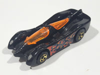 2008 Hot Wheels Trick Tracks Power Pistons Black Die Cast Toy Car Vehicle