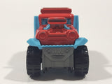 2013 Hot Wheels Attack Pack Bad Mudder 2 Red and Light Blue Die Cast Toy Car Vehicle