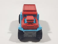 2013 Hot Wheels Attack Pack Bad Mudder 2 Red and Light Blue Die Cast Toy Car Vehicle