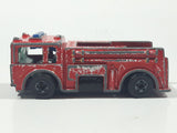 1982 Hot Wheels Fire Eater Red Fire Truck Die Cast Toy Car Vehicle - BW - Blue Lights