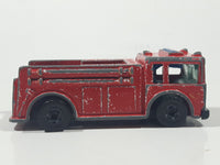 1982 Hot Wheels Fire Eater Red Fire Truck Die Cast Toy Car Vehicle - BW - Blue Lights