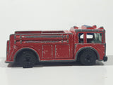 1982 Hot Wheels Fire Eater Red Fire Truck Die Cast Toy Car Vehicle - BW - Blue Lights