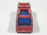 1982 Hot Wheels Fire Eater Red Fire Truck Die Cast Toy Car Vehicle - BW - Blue Lights