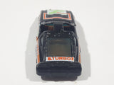 Vintage 1982 Kidco Lock Ups Datsun 240Z Turbo Black Die Cast Toy Car Vehicle with Opening Doors Made in Macao