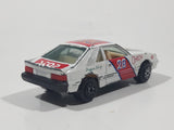 Yatming Ford Mustang Pace Car No. 1028 White Die Cast Toy Muscle Race Car Vehicle