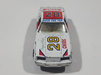 Yatming Ford Mustang Pace Car No. 1028 White Die Cast Toy Muscle Race Car Vehicle