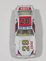 Yatming Ford Mustang Pace Car No. 1028 White Die Cast Toy Muscle Race Car Vehicle