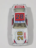 Yatming Ford Mustang Pace Car No. 1028 White Die Cast Toy Muscle Race Car Vehicle