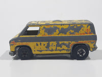 Vintage 1977 Hot Wheels Super Van Paramedic Yellow Die Cast Toy Car Vehicle BW - Hong Kong