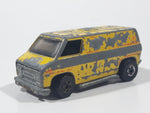 Vintage 1977 Hot Wheels Super Van Paramedic Yellow Die Cast Toy Car Vehicle BW - Hong Kong