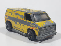 Vintage 1977 Hot Wheels Super Van Paramedic Yellow Die Cast Toy Car Vehicle BW - Hong Kong