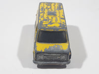 Vintage 1977 Hot Wheels Super Van Paramedic Yellow Die Cast Toy Car Vehicle BW - Hong Kong