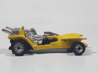 1995 Hot Wheels Ultra Hots Pipe Jammer Yellow Die Cast Toy Car Vehicle