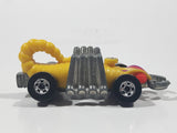 1989 Hot Wheels Speed Demons Eevil Weevil Yellow Die Cast Toy Car Vehicle