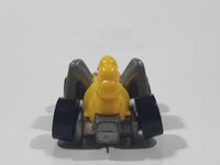 1989 Hot Wheels Speed Demons Eevil Weevil Yellow Die Cast Toy Car Vehicle