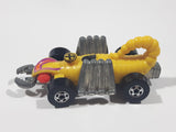 1989 Hot Wheels Speed Demons Eevil Weevil Yellow Die Cast Toy Car Vehicle