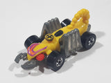 1989 Hot Wheels Speed Demons Eevil Weevil Yellow Die Cast Toy Car Vehicle