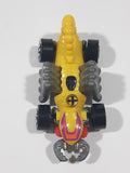 1989 Hot Wheels Speed Demons Eevil Weevil Yellow Die Cast Toy Car Vehicle