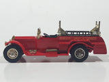 Vintage Lesney Matchbox Models of YesterYear No. Y-6 Rolls Royce Borough Green & District Ladder Fire Truck Red Die Cast Toy Antique Car Vehicle