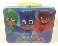 Frog Box PJ Masks Embossed Tin Metal Lunch Box