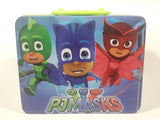 Frog Box PJ Masks Embossed Tin Metal Lunch Box