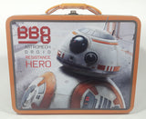 2017 LucasFilm Star Wars BB8 Astromech Droid Resistance Hero Embossed Tin Metal Lunch Box