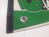 1995 AMK Sports Souvenirs Saskatchewan Roughriders CFL Football Team Full Size 30" Long Felt Pennant