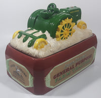 Gibson John Deere General Purpose Farm Tractor Model "D" 1924-1953 Moline Ill 11" Long Ceramic Cookie Jar