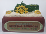 Gibson John Deere General Purpose Farm Tractor Model "D" 1924-1953 Moline Ill 11" Long Ceramic Cookie Jar