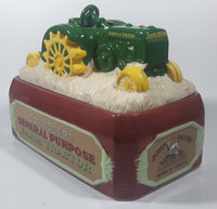 Gibson John Deere General Purpose Farm Tractor Model "D" 1924-1953 Moline Ill 11" Long Ceramic Cookie Jar