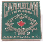 1999 Canadian Junior Little League Baseball Championships Coquitlam, B.C. Enamel Metal Pin