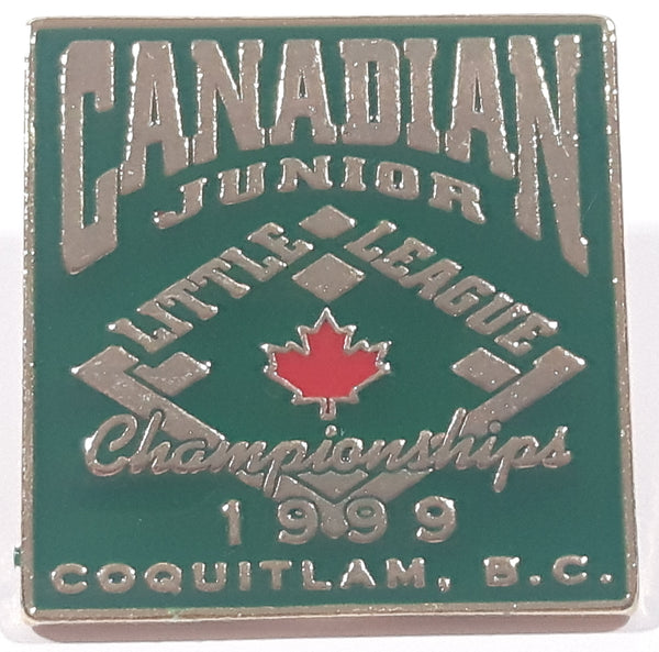 1999 Canadian Junior Little League Baseball Championships Coquitlam, B.C. Enamel Metal Pin