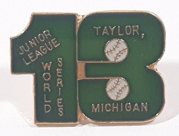 Junior League Baseball World Series Taylor, Michigan 13 Enamel Metal Lapel Pin