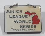 Junior League World Series Taylor Michigan 1999 JLWS Dream Team Stats Score Sheet Two Page "Good Luck To All!!!" Enamel Metal Lapel Pin