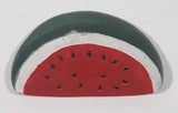 Watermelon Shaped 1" x 1 3/4" Resin Fridge Magnet