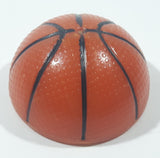 3D Basketball 1 3/8" Plastic Fridge Magnet