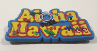 Aloha From Hawaii 1 3/4" x 3" Thick Rubber Fridge Magnet