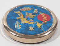 Japan 2 3/8" Metal Fridge Magnet