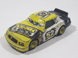 Disney Pixar Cars Leak Less Adult Drip Pans #52 Yellow White Black Die Cast Toy Car Vehicle