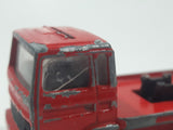 Vintage Majorette Renault Semi Delivery Truck Red 1/100 Die Cast Toy Car Vehicle Made in France