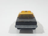 Vintage Majorette No. 240 Chevrolet Impala 444 Taxi Cab Black and Yellow 1/69 Scale Die Cast Toy Car Vehicle - Missing Doors
