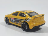 2019 Hot Wheels Backroad Rally 2008 Lancer Evolution Yellow Die Cast Toy Car Vehicle